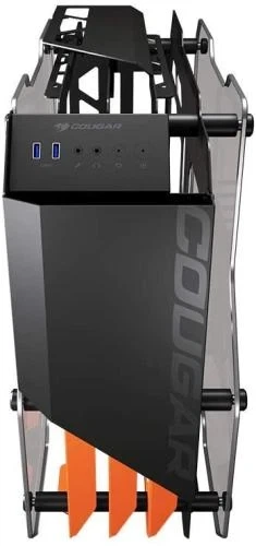 Корпус Cougar Blazer Essence Black/Orange, Middle Tower, ATX / Micro ATX / Mini ITX, 2xUSB 3.0, 528x236x472 мм - зображення 3