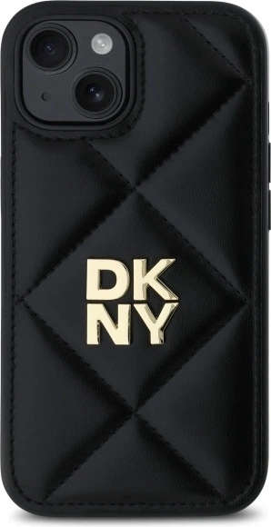 Панель DKNY Quilted Stack Logo для Apple iPhone 14 Black (DKHCP14SPQDSLK) - зображення 3