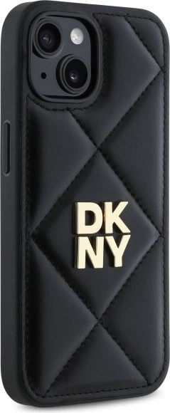 Панель DKNY Quilted Stack Logo для Apple iPhone 14 Black (DKHCP14SPQDSLK) - зображення 4