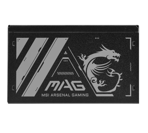 Блок питания 500 Вт, MSI MAG A500N-H, Black - Фото 3 Блок питания 500 Вт, MSI MAG A500N-H, Black - изображение 3