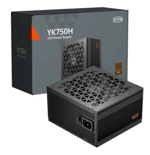Блок питания 750 Вт, PcCooler YK750H, Black - изображение 5