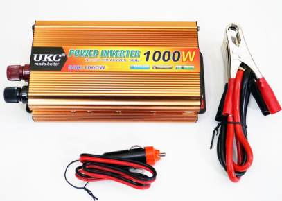 Перетворювач напруги, 12V автомобільний інвертор 1000W UKC AC/DC SSK - зображення 4