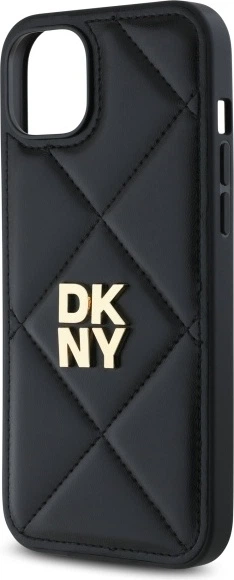 Панель DKNY Quilted Stack Logo для Apple iPhone 15 Plus Black (DKHCP15MPQDSLK) - зображення 6