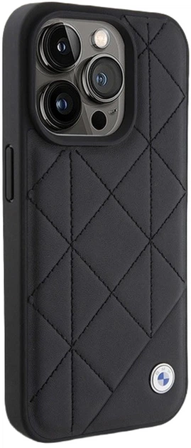 Чохол BMW Leather Quilted для Apple iPhone 15 Pro Max (3666339142414) - зображення 2