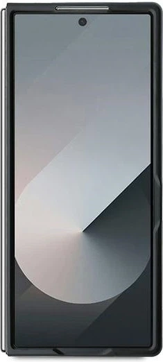 Панель DKNY Plain Leather Metal Stack Logo MagSafe для Samsung Galaxy Z Fold 6 Black (DKHMZFD6PSMCSLK) - зображення 4