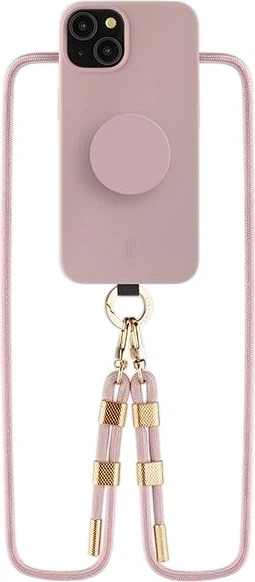 Чохол Just Elegance 3in1 PopGrip для Apple iPhone 15 Rose (4062519304945) - зображення 3