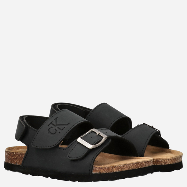 Сандалії жіночі Calvin Klein SANDALO Velcro NERO V3X2-83328-0315999 36 23 см Чорні (8054491094217) - зображення 2