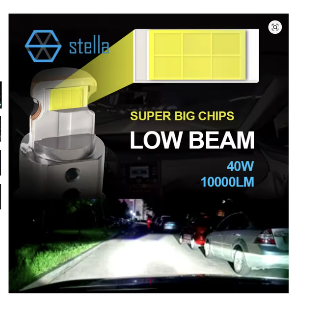 LED лампи H11 90W з міні-оптикою та холодним світлом 6500K - Фото 3 LED лампи H11 90W з міні-оптикою та холодним світлом 6500K - зображення 3