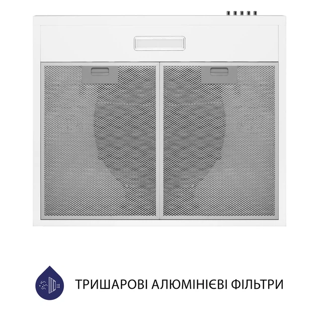 Витяжка плоска MINOLA HPL 613 WH - изображение 5
