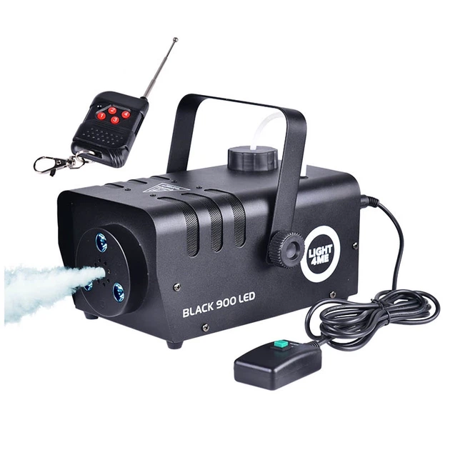 Wytwornica dymu Light4Me BLACK LED 900 (5907780140900) - obraz 3