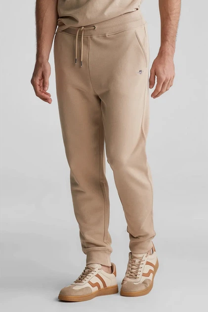 Чоловічі бежеві спортивні штани REG Gant XXL 2009026 - изображение 3