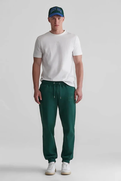 Чоловічі зелені спортивні штани TONAL ARCHIVE SHIELD Gant L 2039023 - изображение 2