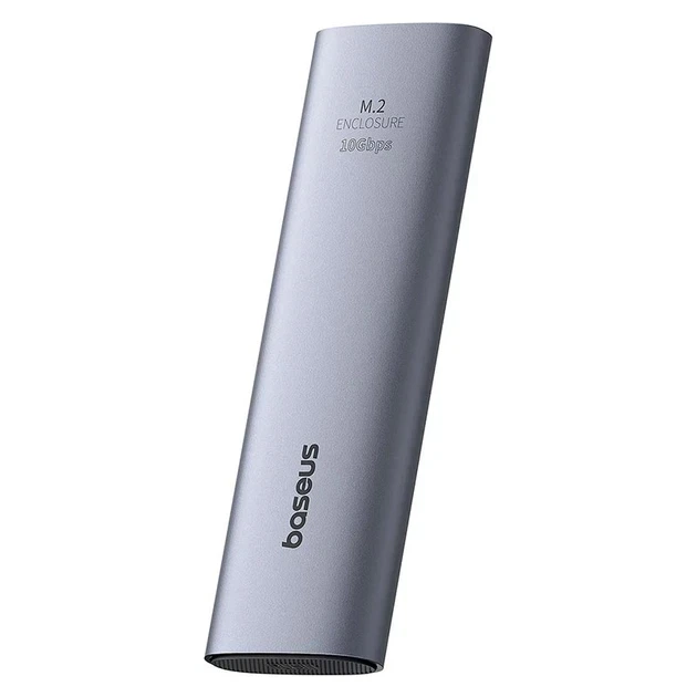 Корпус Baseus для SSD FlyJoy Series SSD Enclosure (M.2 NVMe) B00760600811-01 Grey - Фото 2 Корпус Baseus для SSD FlyJoy Series SSD Enclosure (M.2 NVMe) B00760600811-01 Grey - изображение 2