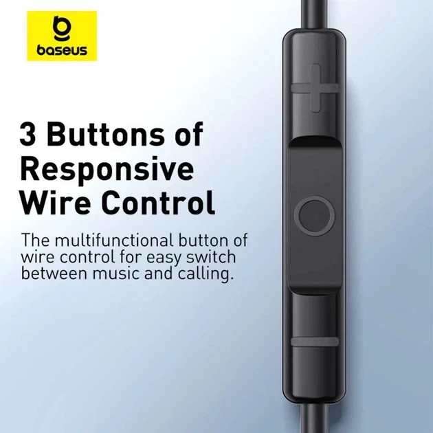 Навушники Baseus Encok CZ17 Type-C Wired Earphones A00170000113-Z1 Black - Фото 5 Навушники Baseus Encok CZ17 Type-C Wired Earphones A00170000113-Z1 Black - зображення 5