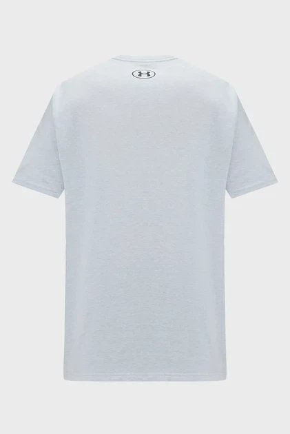 Чоловіча сіра футболка UA M BOXED SPORTS UPDATED SS Under Armour S A-C 1386793-011 - изображение 5