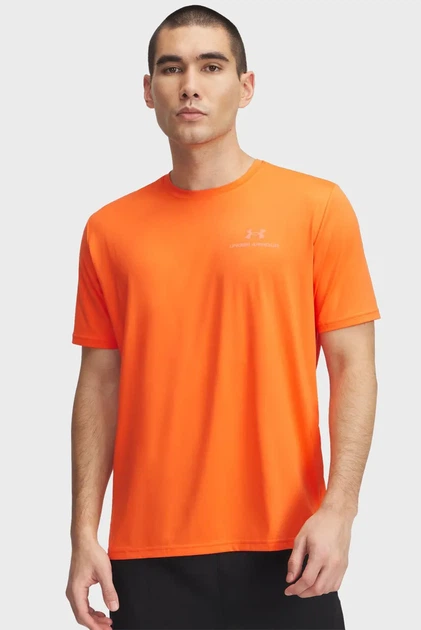 Чоловіча помаранчева футболка Vanish Energy SS Under Armour S 1383973-847 - Фото 1 Чоловіча помаранчева футболка Vanish Energy SS Under Armour S 1383973-847 - изображение 1