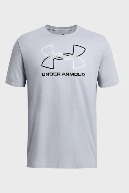 Чоловіча сіра футболка UA GL FOUNDATION UPDATE SS Under Armour XL 1382915-011 - изображение 3
