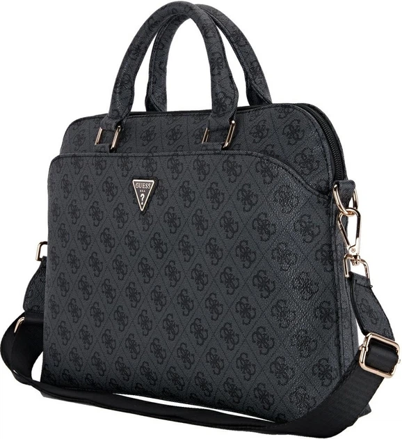 Сумка для ноутбука Guess 4G Zipper Pocket Triangle Logo 15" Black (GUCB15P4DPTK) - зображення 3
