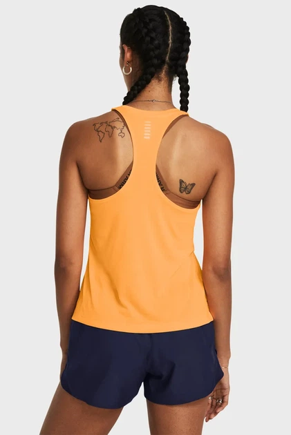 Жіноча помаранчева майка UA Launch Singlet Under Armour MD 1382436-803 - изображение 3