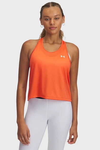 Жіноча помаранчева майка Tech Swing Tank Under Armour SM 1389854-847 - Фото 1 Жіноча помаранчева майка Tech Swing Tank Under Armour SM 1389854-847 - изображение 1