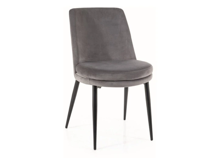 Стул кухонный Intarsio AVA 45×43×84 см Серый - Фото 1 Стул кухонный Intarsio AVA 45×43×84 см Серый - изображение 1