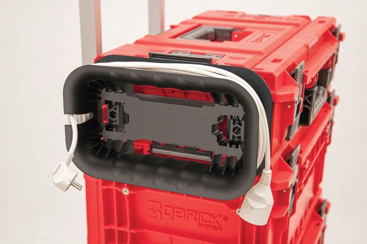 Держатель для кабеля Qbrick пластик 333х197х92 мм черный (724093) - изображение 6