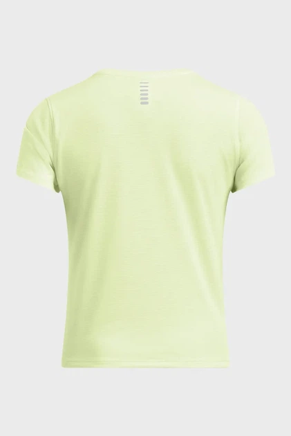 Жіноча салатова футболка UA Launch Shortsleeve Under Armour MD 1382434-383 - изображение 4