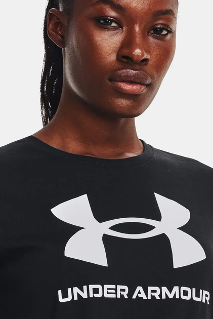Жіноча чорна футболка Live Sportstyle Graphic SSC Under Armour XXL 1356305-001 - изображение 4
