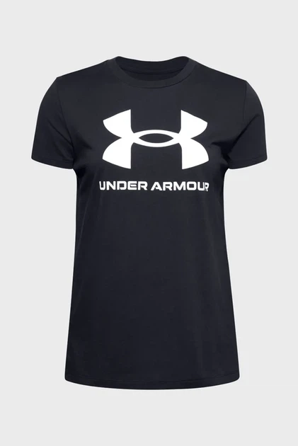 Жіноча чорна футболка Live Sportstyle Graphic SSC Under Armour XXL 1356305-001 - изображение 5