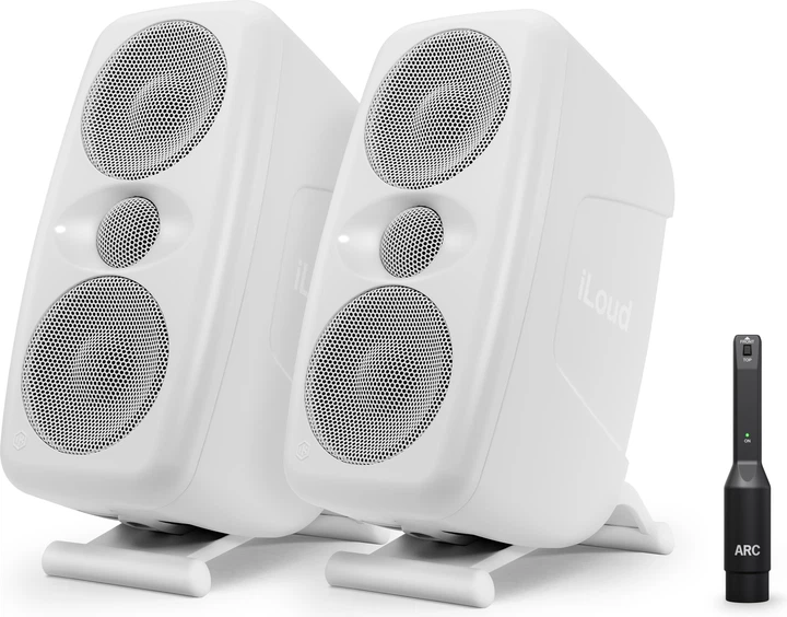Para aktywnych monitorów studyjnych IK Multimedia iLoud MTM MKII Pair White (8025813946033) - obraz 2