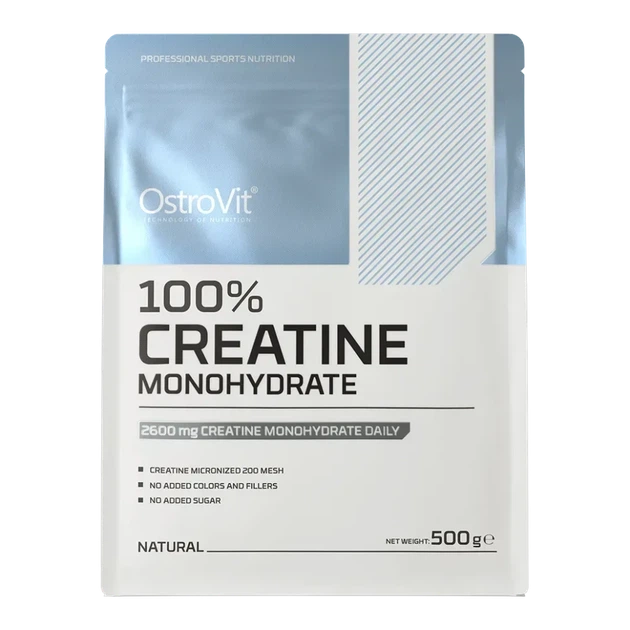 Креатин моногідрат Ostrovit Creatine Monohydrate без смаку 500 г (OST-10260) - изображение 2