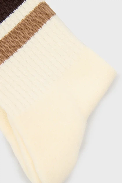Жіночі білі носки STRIPE Gant 36-38 4960263 - зображення 2