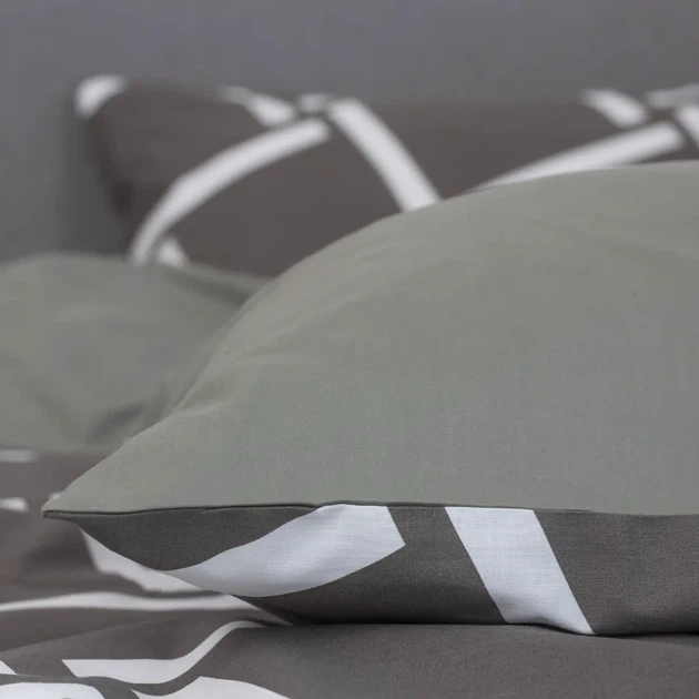 Комплект постільної білизни ТЕП Khaki Angles, 70x70, двоспальний - Фото 6 Комплект постільної білизни ТЕП Khaki Angles, 70x70, двоспальний - зображення 6
