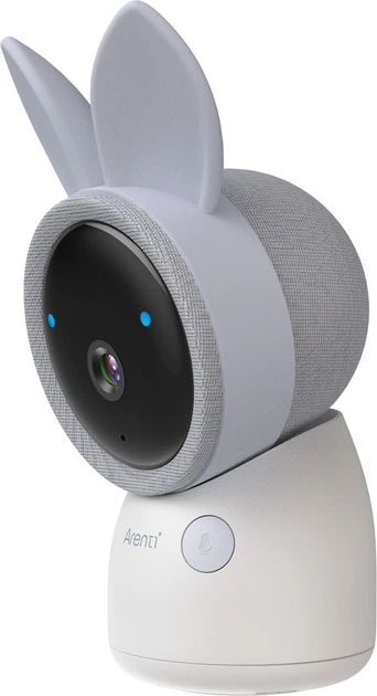 Електронна няня Arenti 4MP Wi-Fi З екраном LCD Біла (6974935721573) - зображення 2