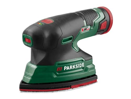 Аккумуляторная подробная шлифмашина Parkside 12V стартовый набор с аккумулятором 2Ah и зарядным устройством - изображение 3