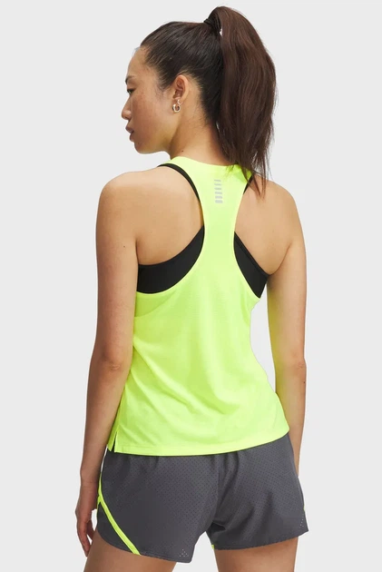 Жіноча салатова майка UA Launch Singlet Under Armour M 1382436-731 - изображение 2