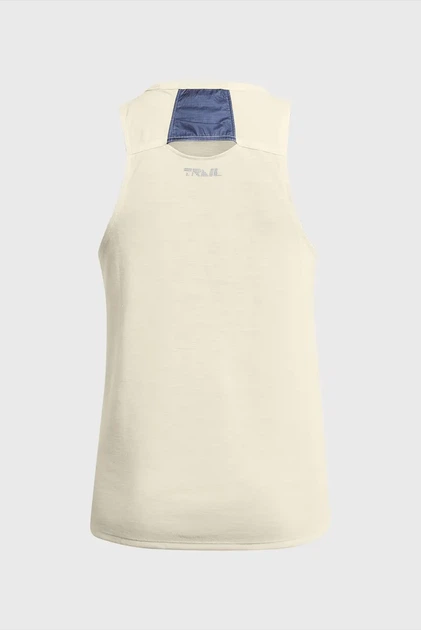 Майка жіноча бежева Launch Trail Tank Under Armour SM 1383362-273 - зображення 5