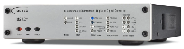 Dwukierunkowy konwerter cyfrowy Mutec MC1.2+ Silver (4260342461228) - obraz 2