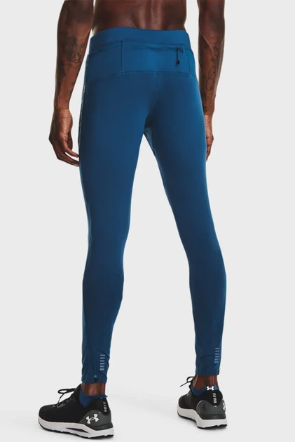Чоловічі сині тайтси UA OUTRUN THE COLD Under Armour M 1373213-437 - Фото 3 Чоловічі сині тайтси UA OUTRUN THE COLD Under Armour M 1373213-437 - зображення 3