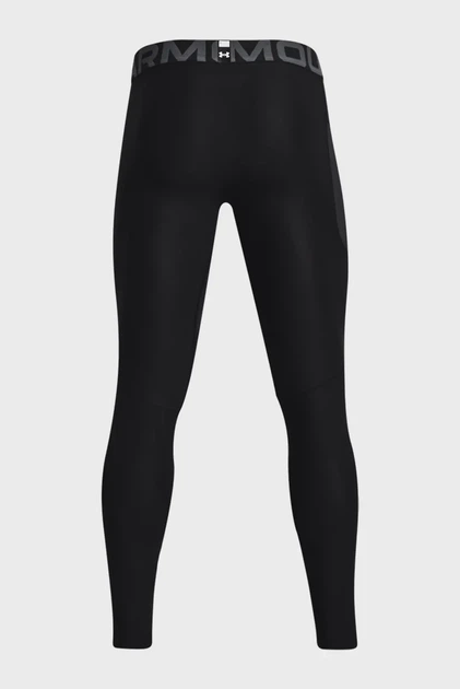 Чоловічі чорні тайтси UA HG Armour Leggings-BLK Under Armour SM 1361586-001 - зображення 6