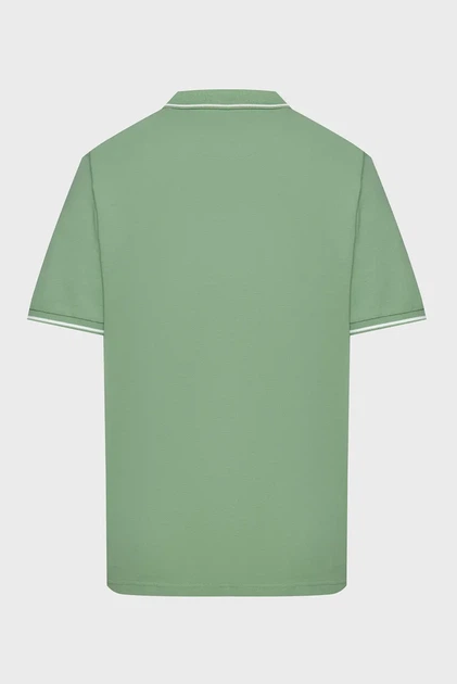 Чоловіче зелене поло TIPPING SS PIQUE POLO Gant M 2062034 - изображение 6