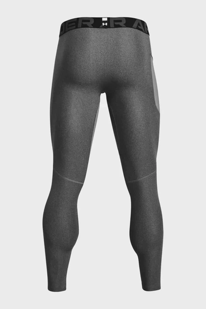 Чоловічі сірі тайтси UA HG Armour Leggings Under Armour 3XL 1361586-090 - изображение 7