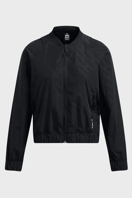 Жіноча чорна вітровка Run Anywhere Jacket Under Armour XL 1386346-001 - зображення 5