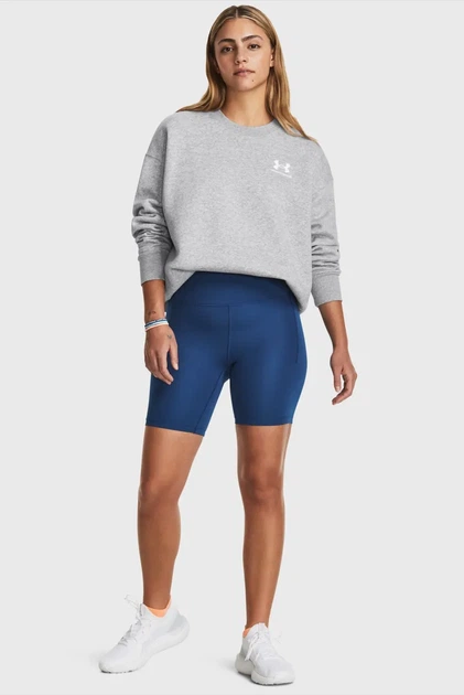 Жіночий світло-сірий світшот Essential Flc OS Crew Under Armour L 1379475-012 - изображение 2