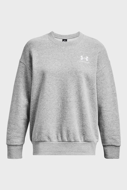Жіночий світло-сірий світшот Essential Flc OS Crew Under Armour L 1379475-012 - изображение 7