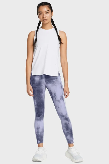 Жіночі бузкові тайтси UA Fly Fast Ankle Print Tgt Under Armour XS 1369772-539 - изображение 2