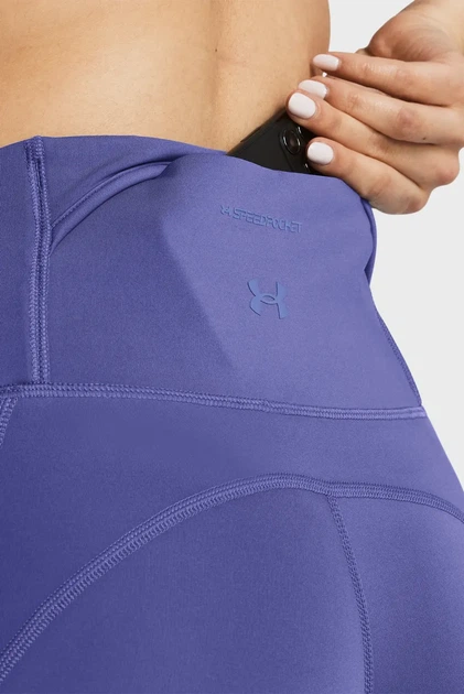 Жіночі фіолетові тайтси UA Launch Elite Ankle Tights Under Armour XS 1383367-561 - изображение 4
