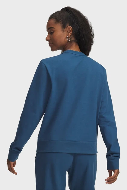 Жіночий синій світшот Sport Terry Crew-BLU Under Armour XS 6011016-498 - Фото 2 Жіночий синій світшот Sport Terry Crew-BLU Under Armour XS 6011016-498 - зображення 2
