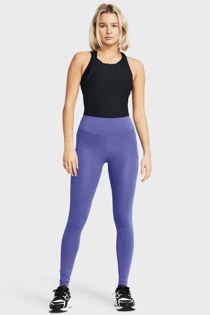Жіночі фіолетові тайтси Meridian Legging Under Armour LG 1382522-561 - Фото 2 Жіночі фіолетові тайтси Meridian Legging Under Armour LG 1382522-561 - зображення 2