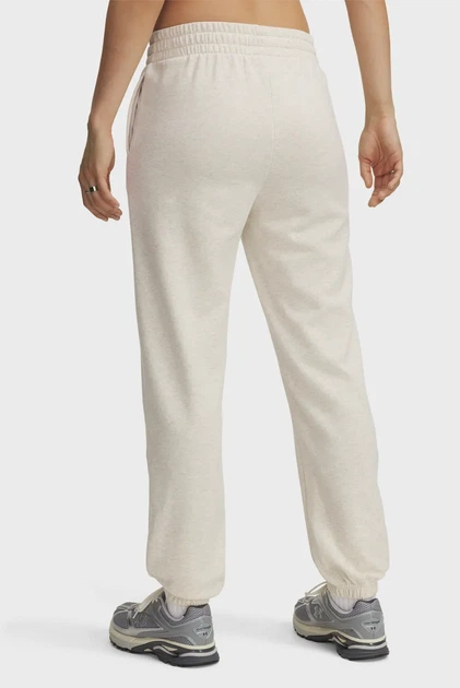 Жіночі бежеві спортивні штани UA Rival Terry Joggers Under Armour XS 1382735-783 - изображение 3